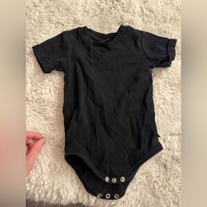 Little Bipsy Classic Black Baby Bodysuit